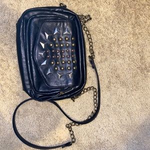 Black crossbody purse